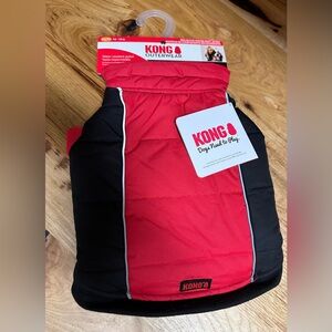 Kong Outerwear Reflective Puffer Quilt Jacket NWT